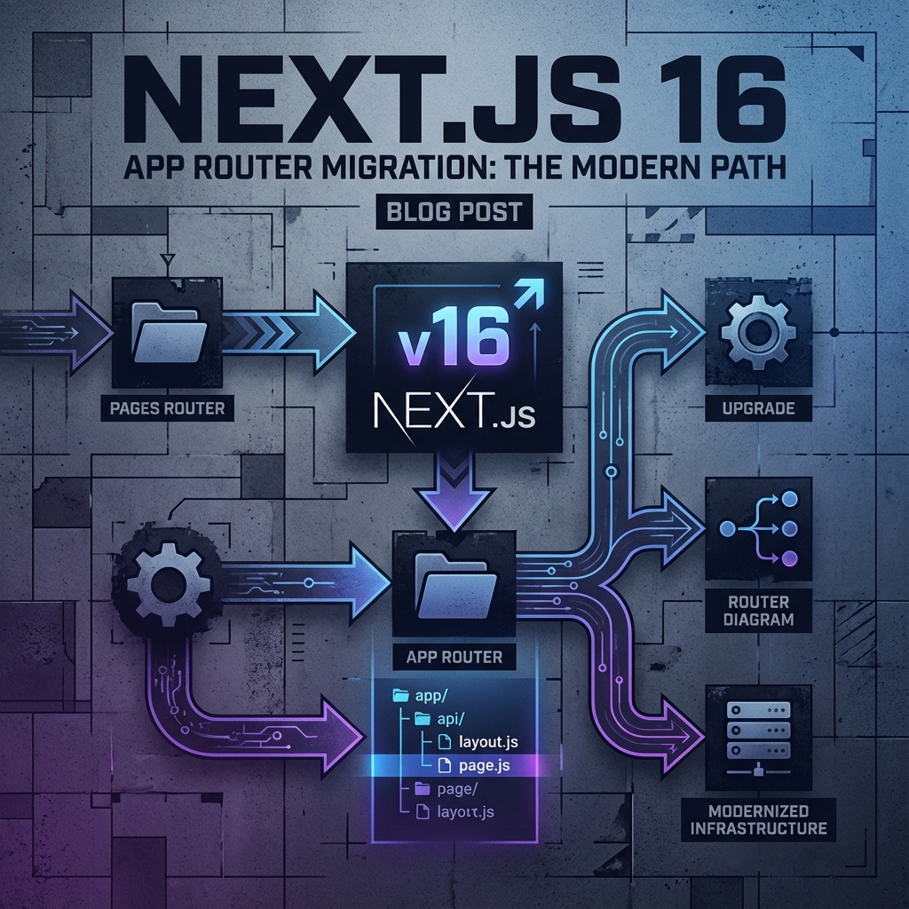 Next.js 16 App Router: Complete Migration Guide from Pages Router